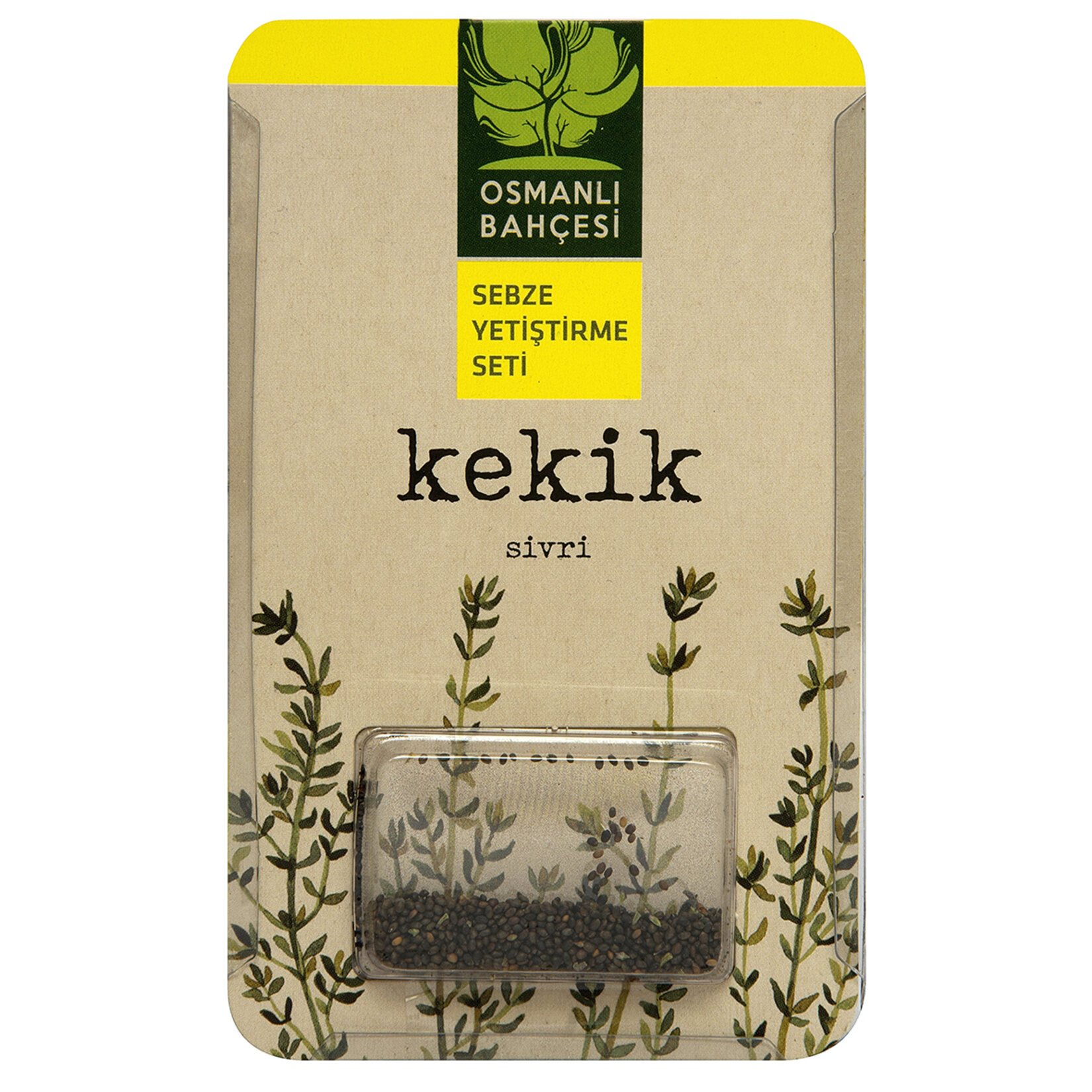 OSMANLI BAHÇESİ KEKİK YETİŞTİRME SETİ