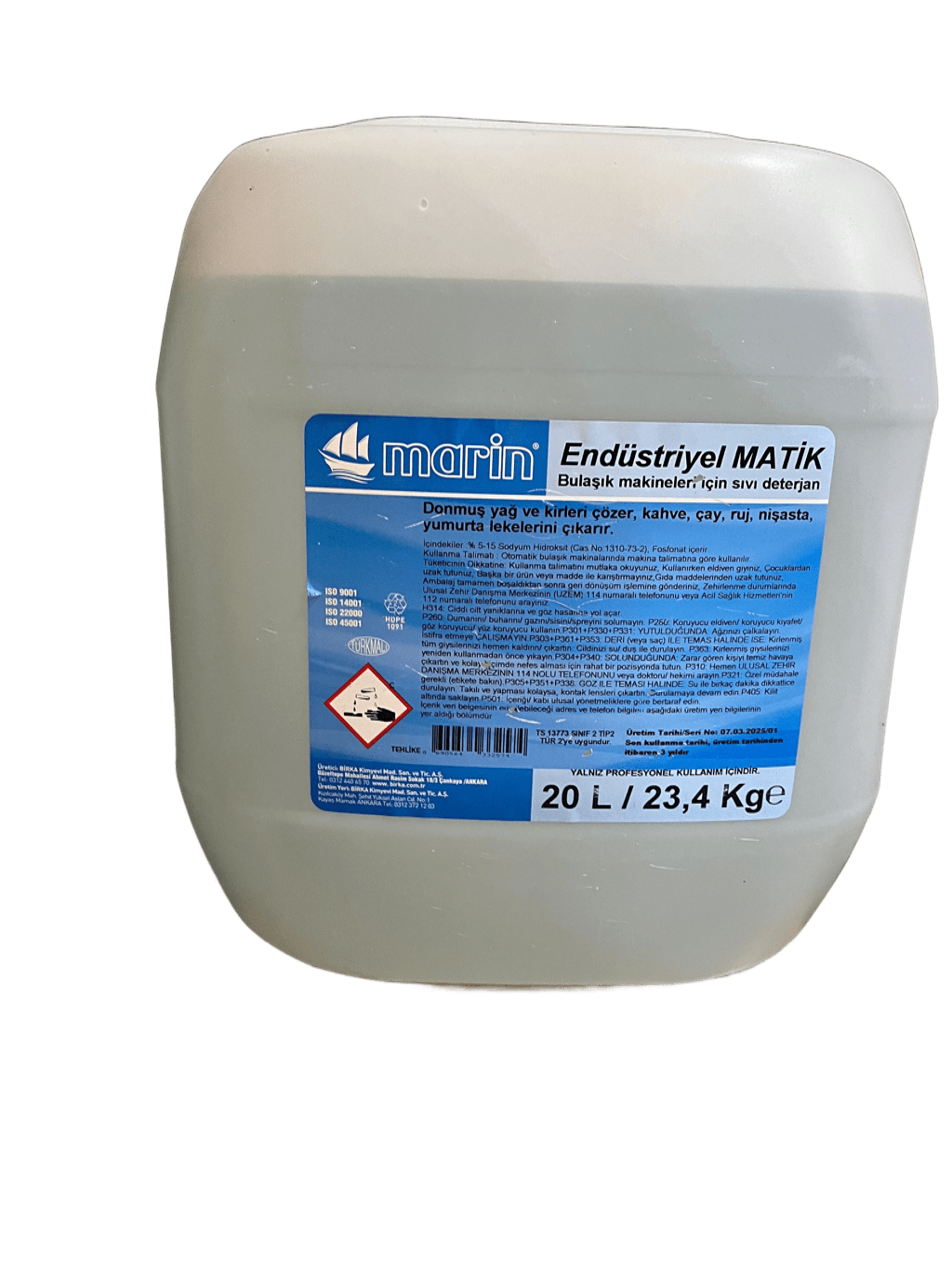 MARIN 20LT ENDÜSTRİYEL MATİK