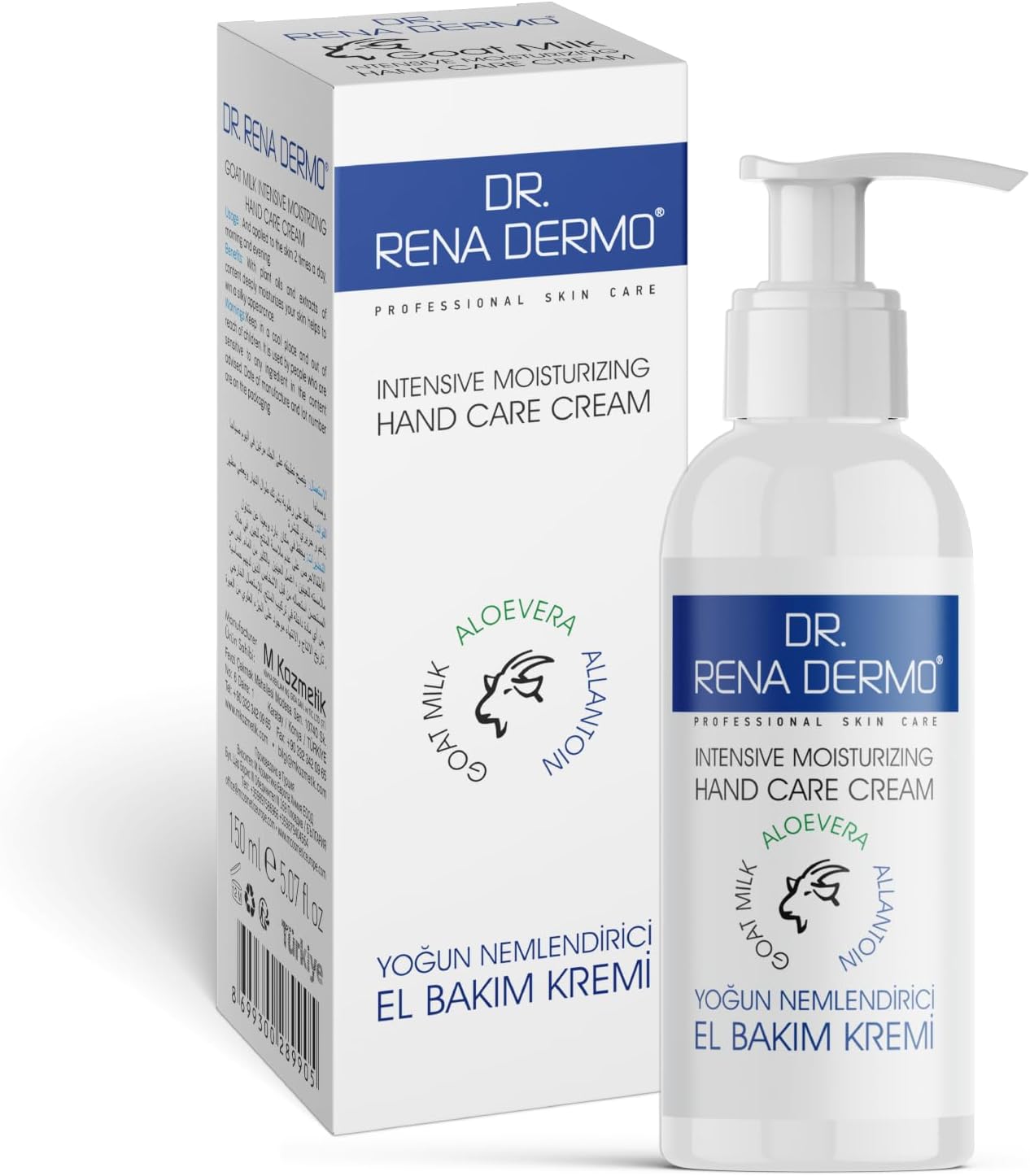  DR.RENA DERMO 150 ML.KEÇİ SÜTÜ EL BAKIM KREMİ