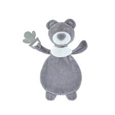  BABYJEM 680 DİŞ KAŞIYICILI UYKUCU AYICIK GRİ-6800