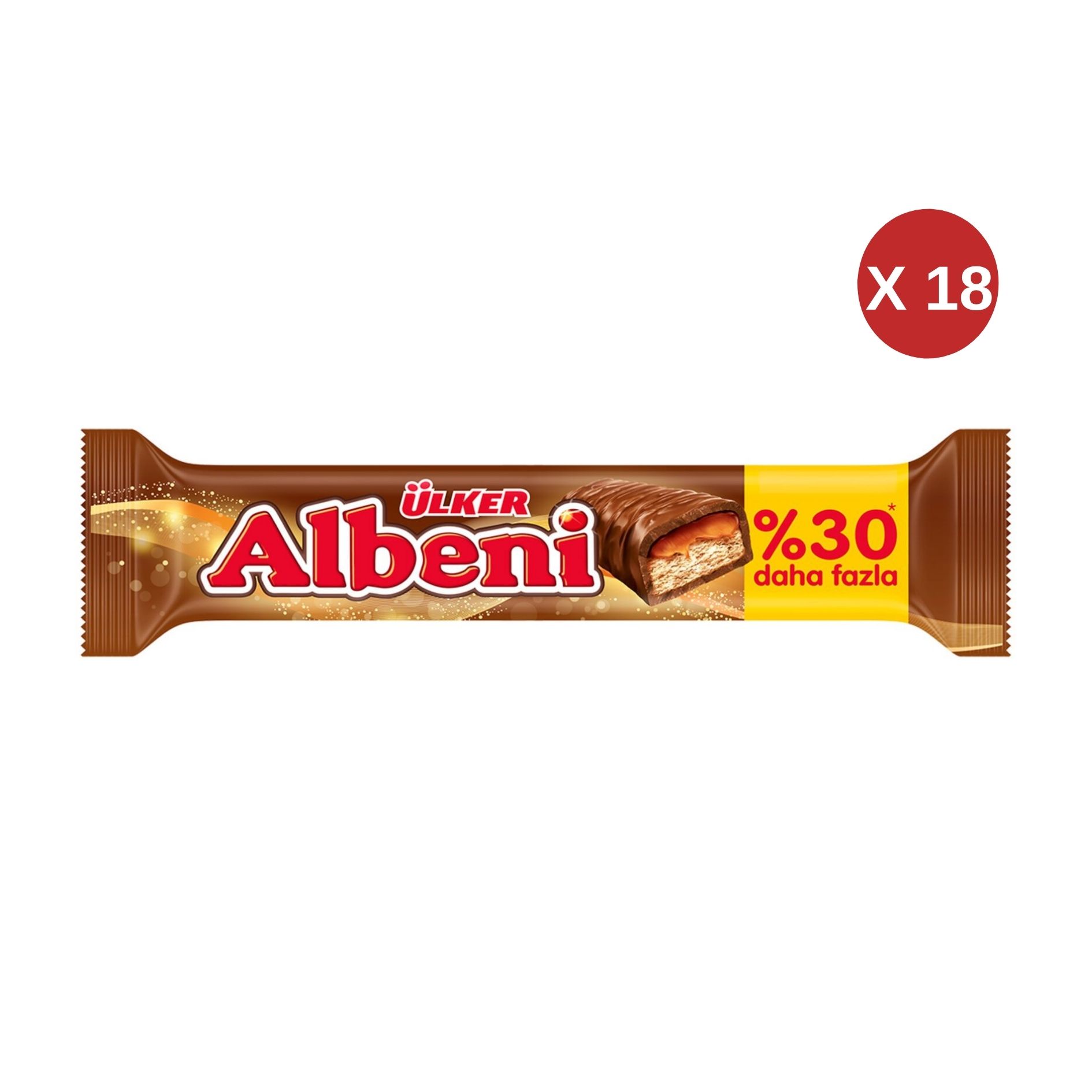 ÜLKER ALBENİ B.BOY 52 GR ( 18 ADET )