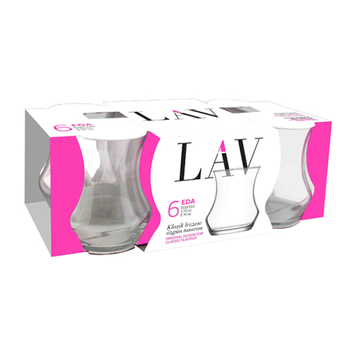 LAV EDA332 ÇAY BARDAĞI 6 LI