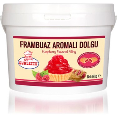 OVALETTE 6KG FRAMBUAZ ARM. DOLGU KREMASI