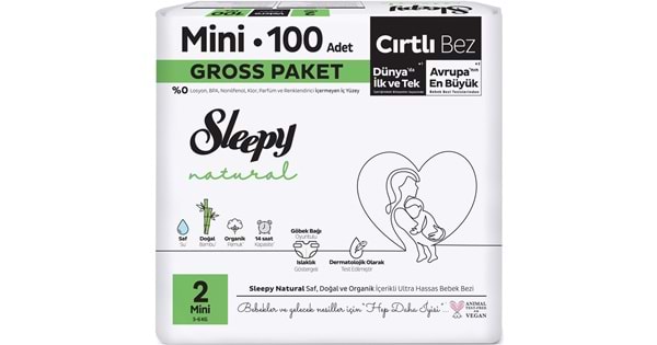 SLEEPY NATURAL GROSS MİNİ 2 NO