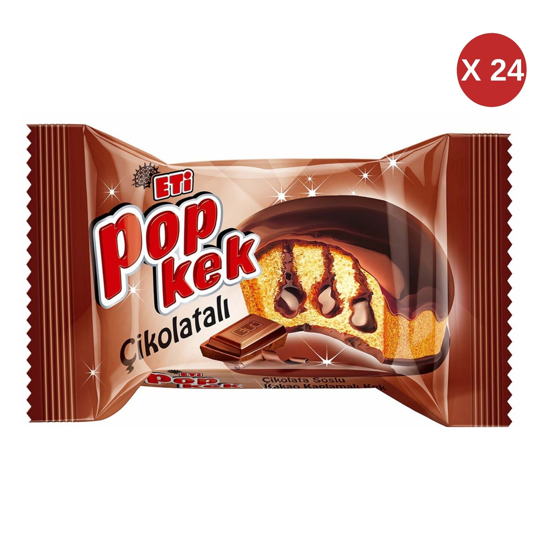 ETİ POPKEK KAKAO  60 GR (24 ADET)
