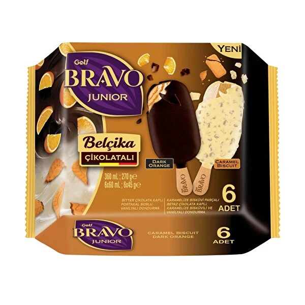 GOLF BRAVO DARK ORANGE-CAREMEL 360 ML