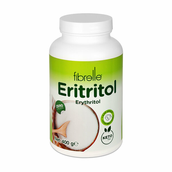 Fibrelle Eritritol ( Erythritol ) 400 g ( Şişe )