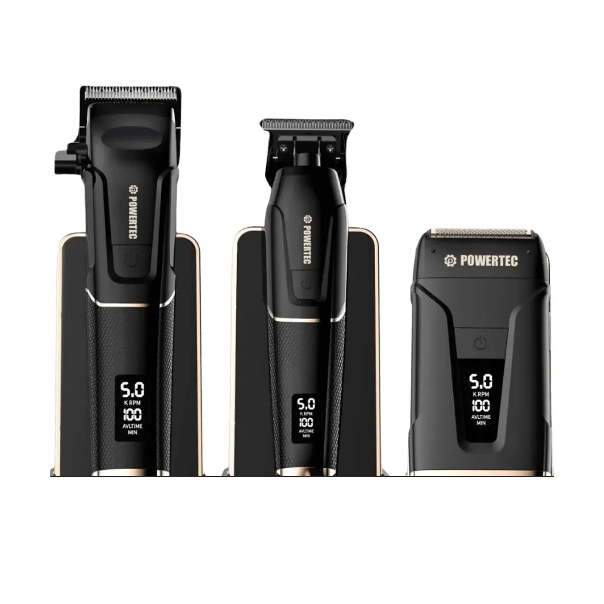 POWERTECH TR 5400 3LÜ SAÇ SAKAL SIFIRLAMA MAKİNASI