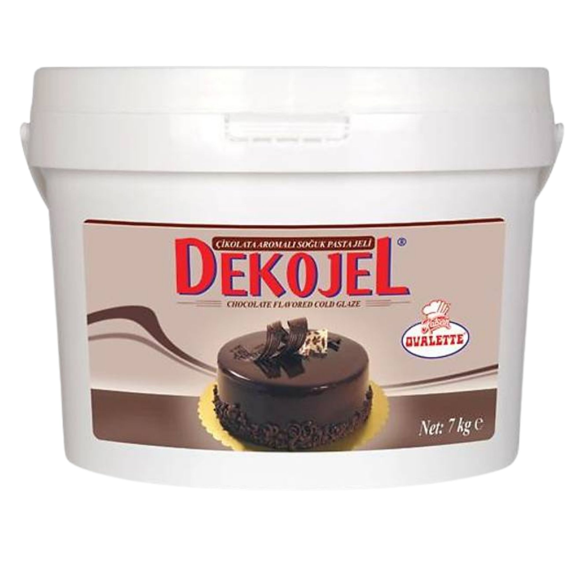 OVALETTE 7KG DEKOJEL CIKOLATALI JOLE