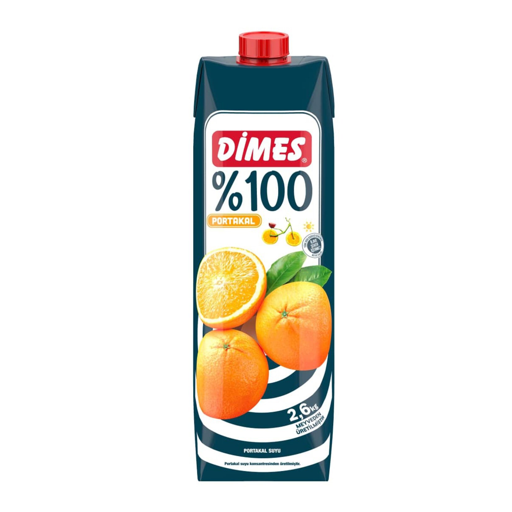 DİMES %100 PORTAKAL 1 LT