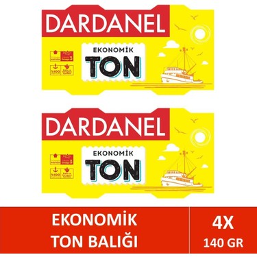 DARDANEL TON EKO SARI 4*140 GR