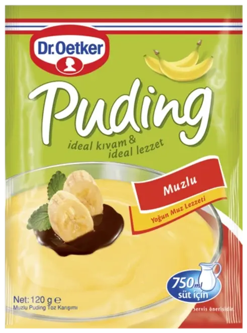DR. OETKER PUDİNG MUZLU 