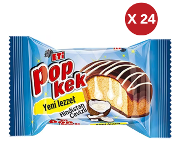ETİ POPKEK HİND.CEVİZLİ  60 GR (24 ADET)