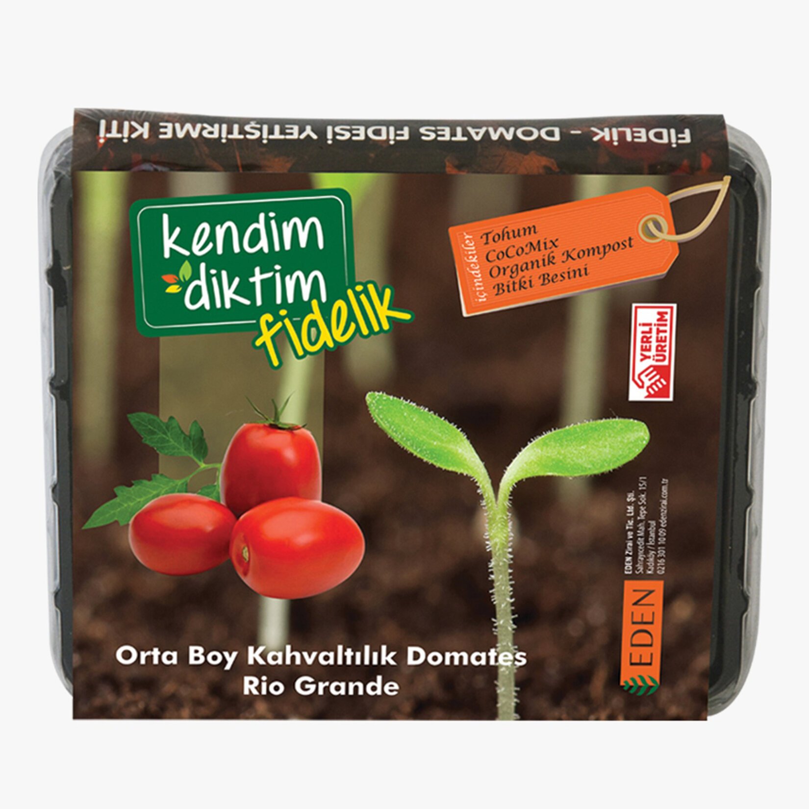  KENDİM DİKTİM DOMATES YETİŞTİRME SETİ