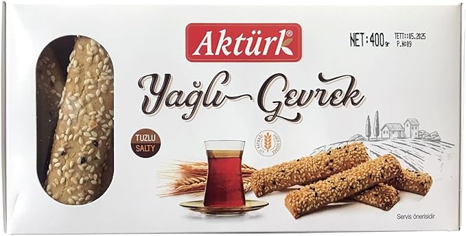 AKTÜRK YAĞLI GEVREK TUZLU 400 GR