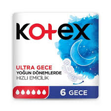 KOTEX ULTRA TEKLİ GECE 6 LI