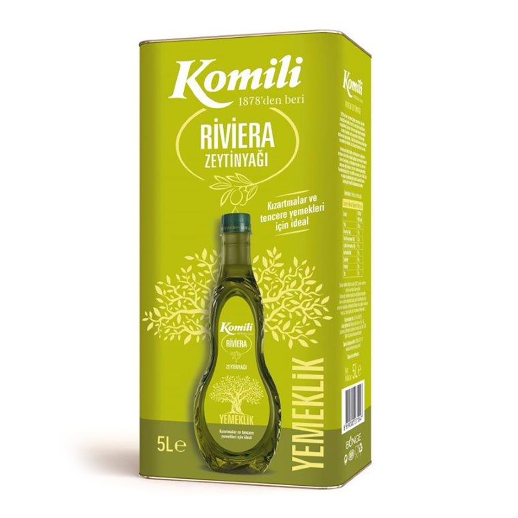 KOMİLİ YEMEKLİK RİVİERA TNK 5 L