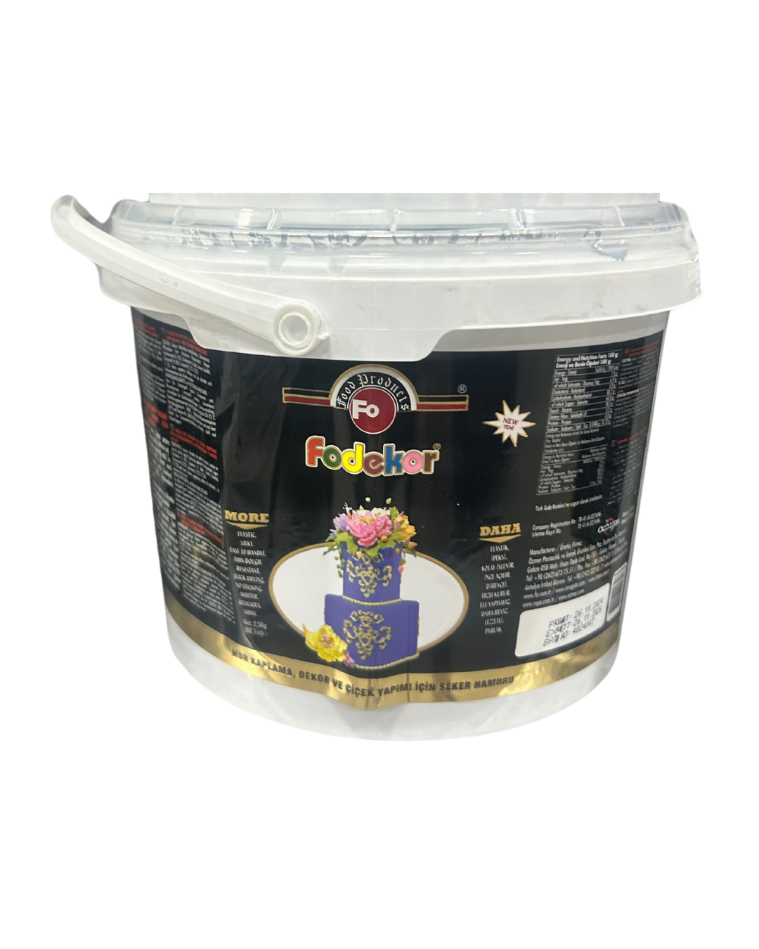 FO 2,5KG MOR DEK.KAP.HAMUR