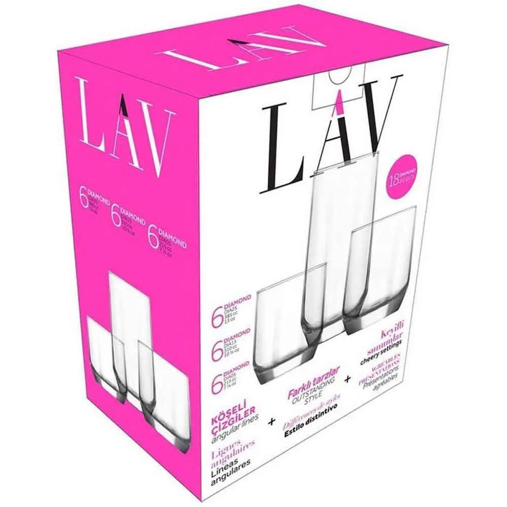 LAV DİAMOND 18 PARCA