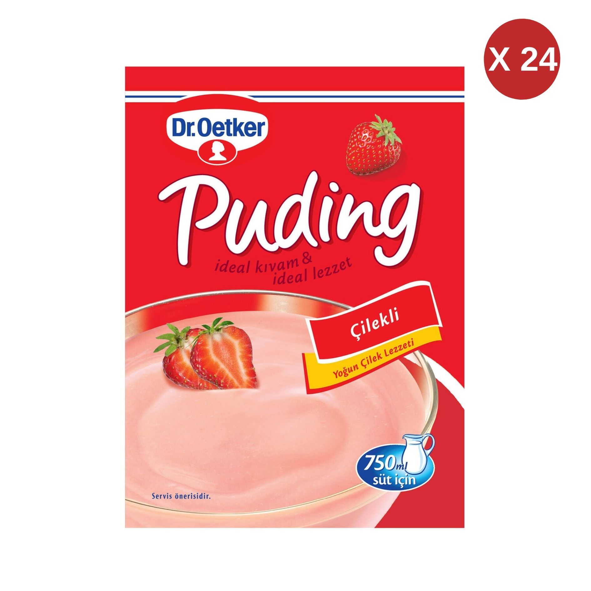 DR. OETKER PUDİNG ÇİLEKLİ (24 ADET)