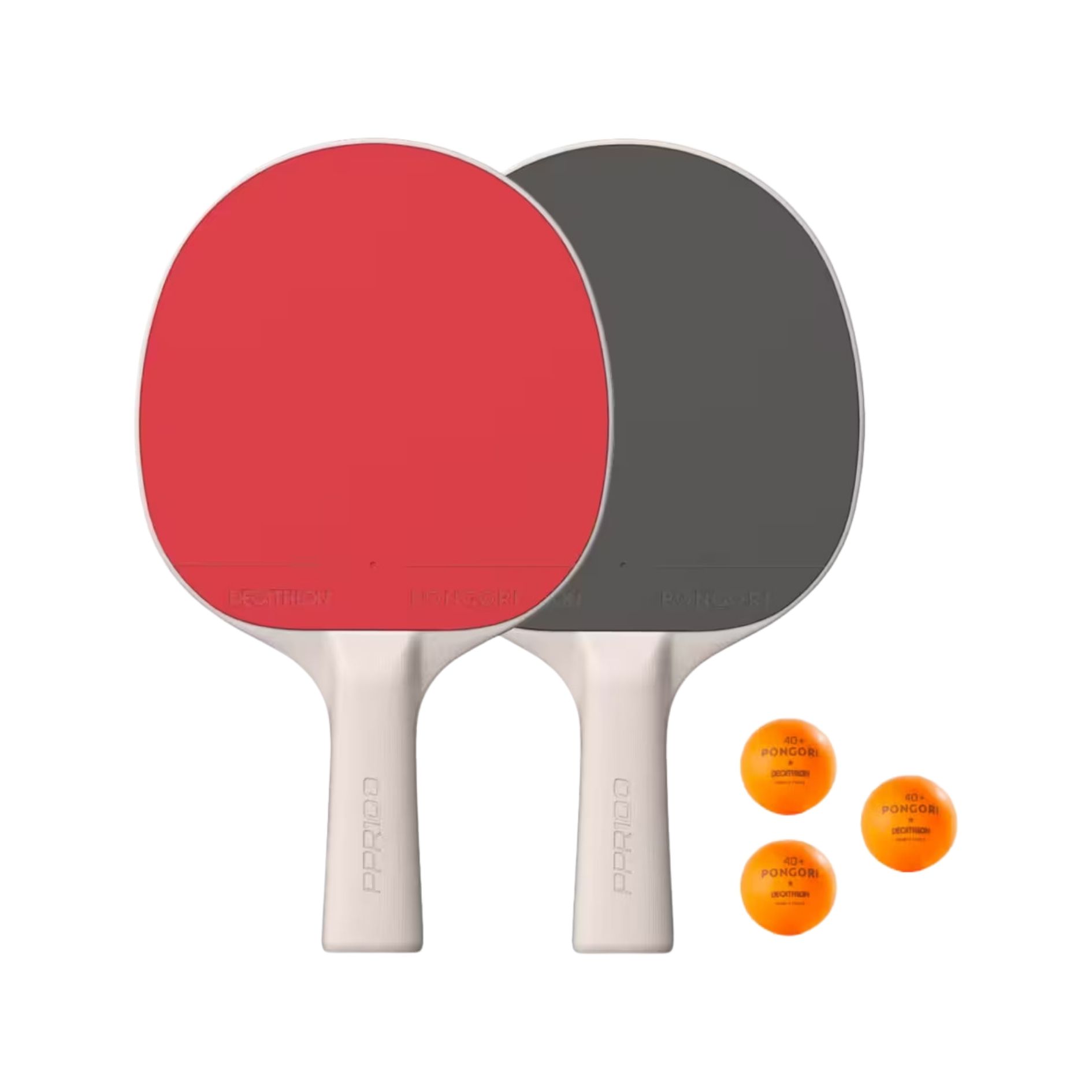 Masa Tenisi Raket + Top Seti - 2 Raket /3 Top -PPR