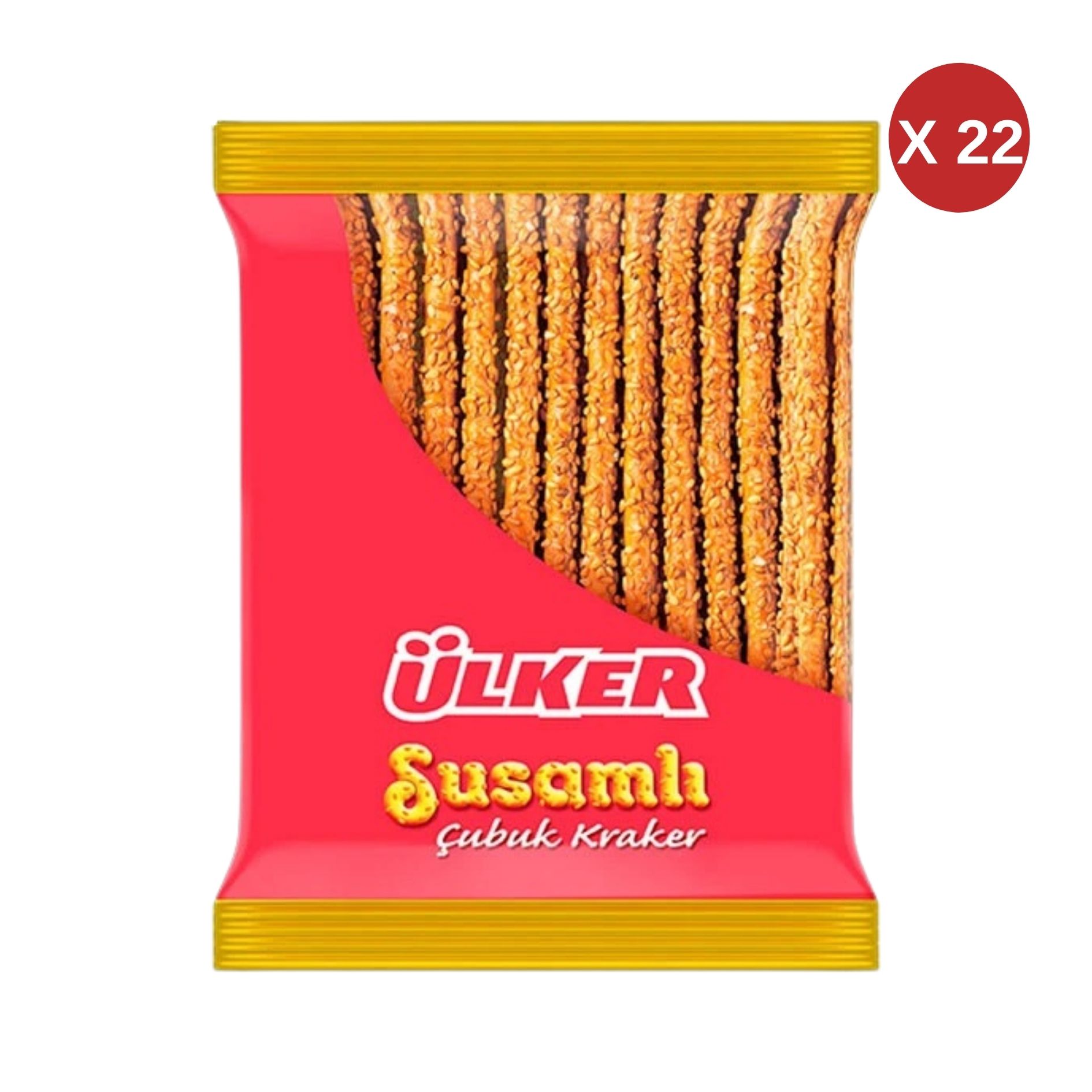 ÜLKER SUSAMLI ÇUBUK KRAKER 70 GR (22 ADET)