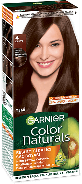 GARNIER 67 COLOR NATURALS 4 KAHVE