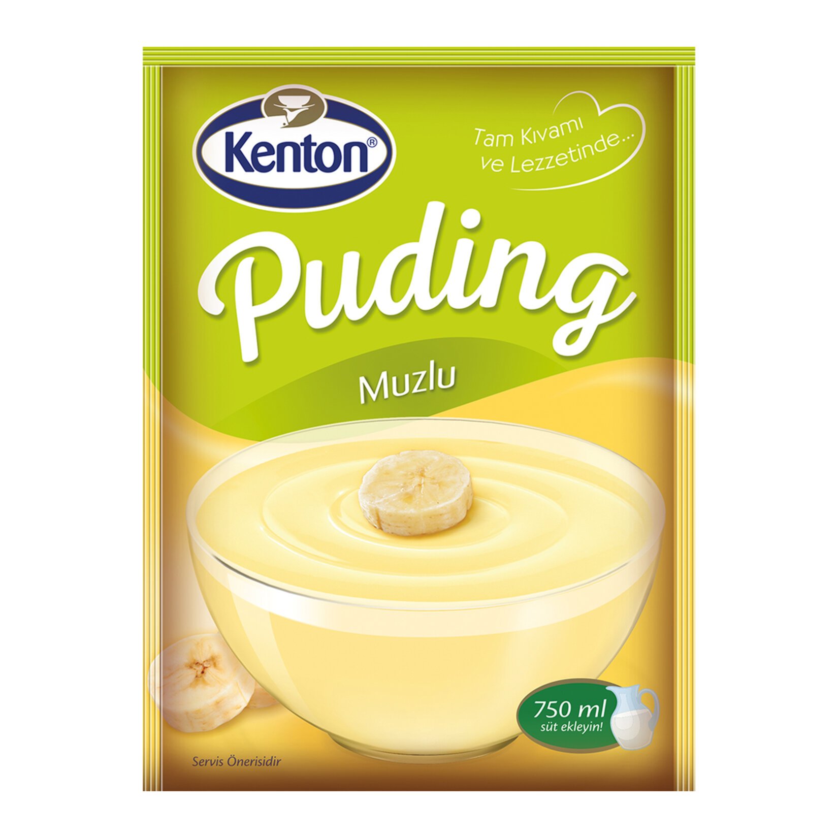  KENTON PUDİNG MUZLU 125 GR 