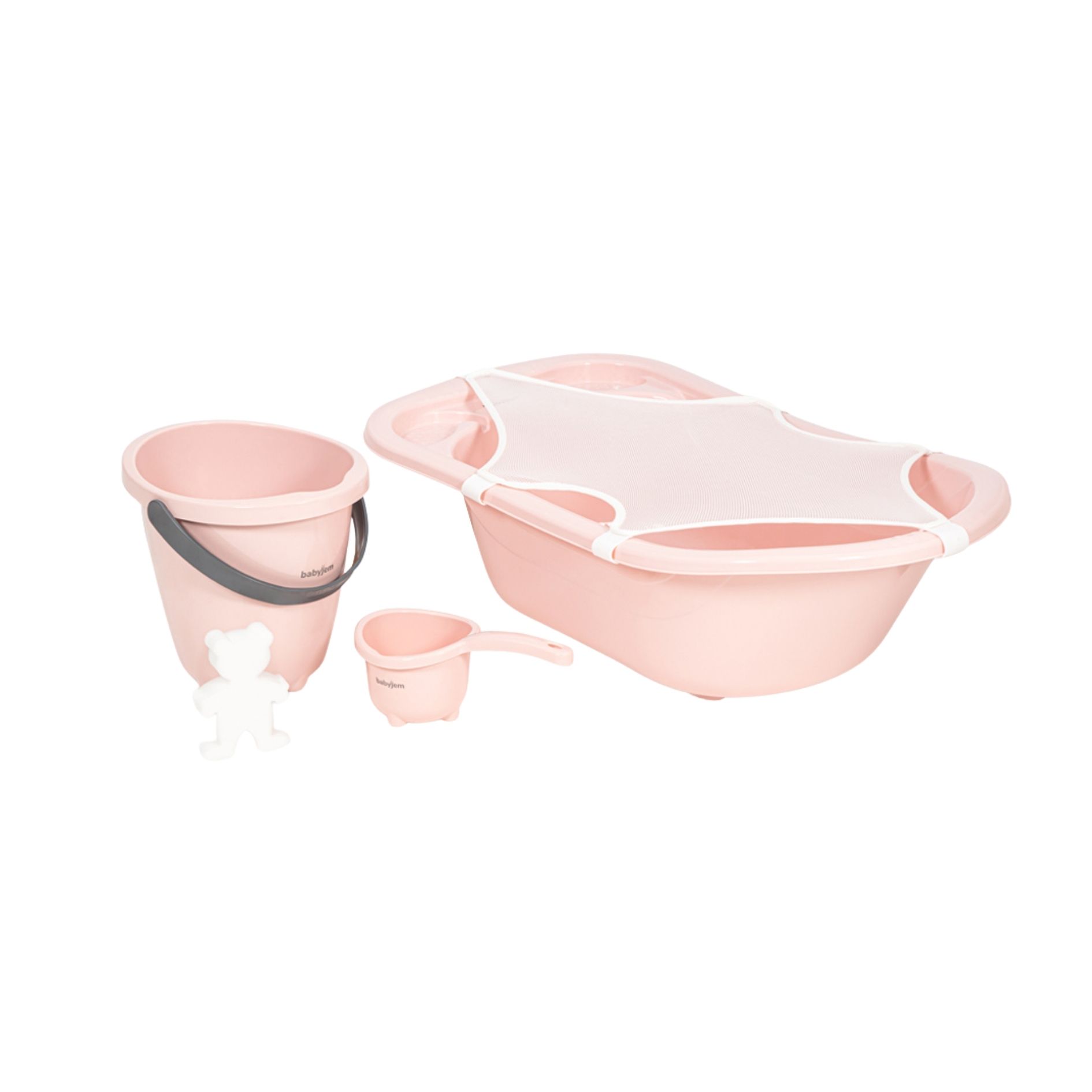  BABYJEM 439 BANYO SETİ 5 PARÇA PEMBE