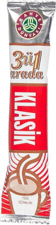 KAHVE DÜNYASI 18 GR. 3Ü1 ARA. KLASİK 
