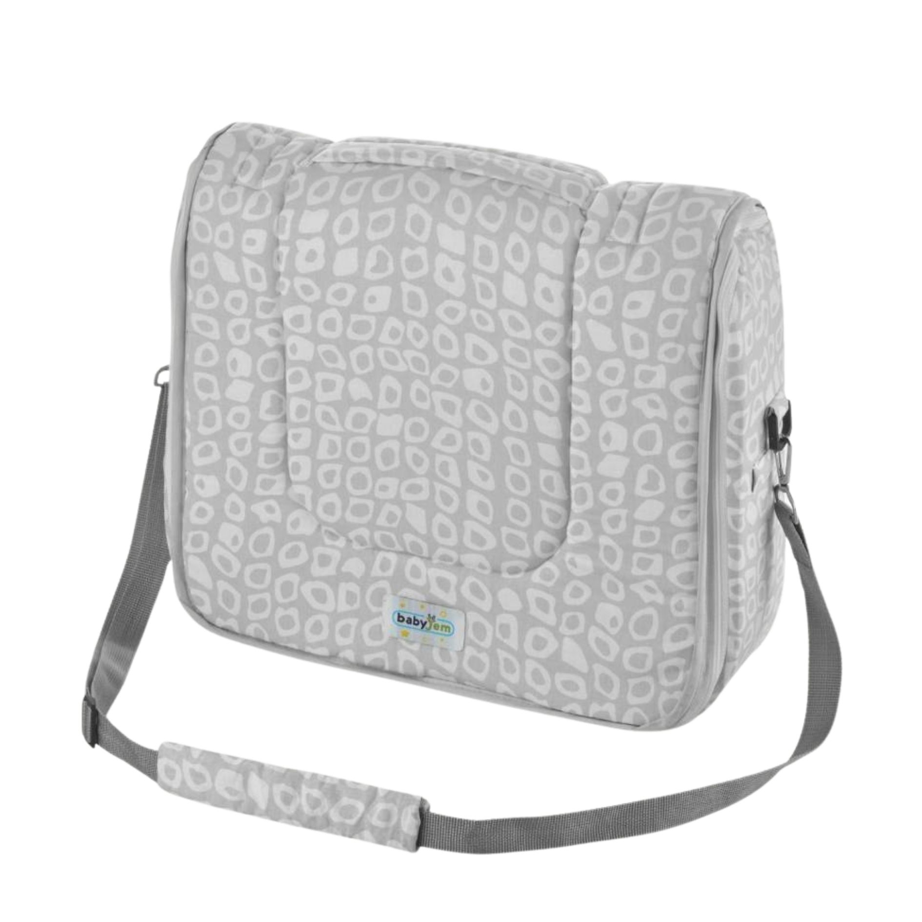  BABYJEM 771 BABYNEST ÇANTA GRİ KARE-77101