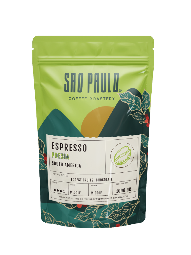 SAO PAULO POESİA ESPRESSO KAHVE 1000 GR