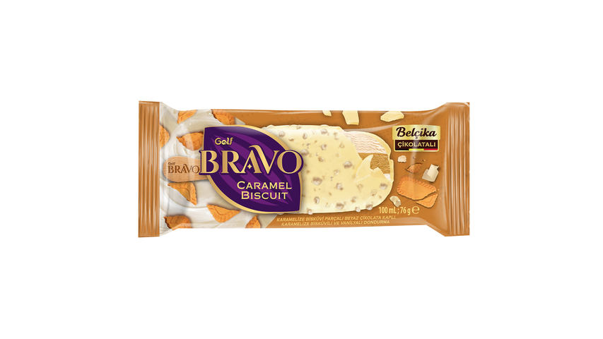 GOLF BRAVO CARAMEL BISCUIT 100 ML