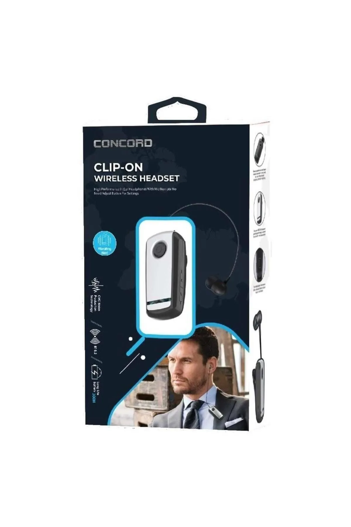 Concord C-985 Makaralı BT 5.2 Çift Telefon Destekl