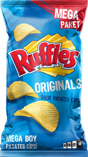 RUFFFLES  ORG SADE MEGA - 193 GR