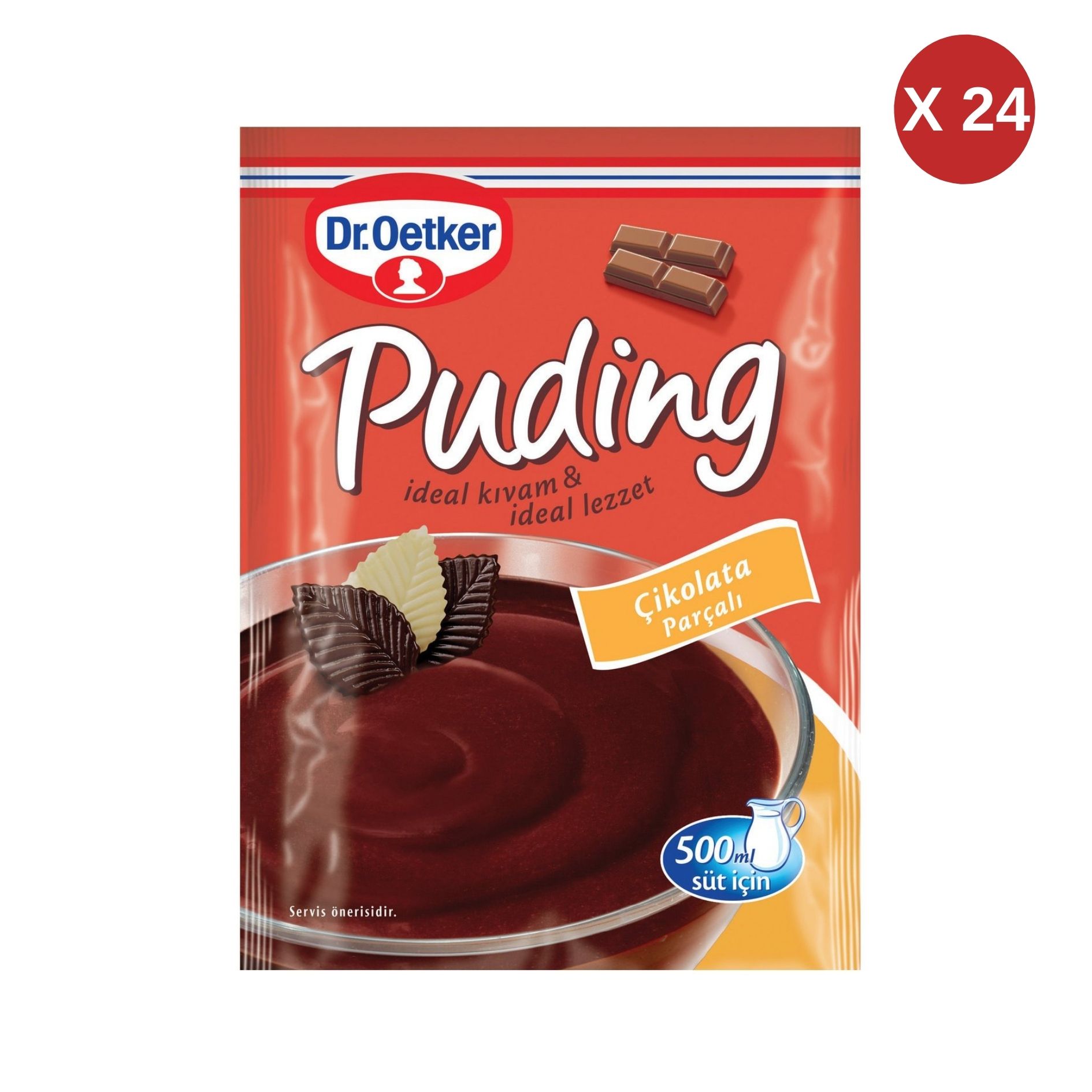 DR.OETKER PUDİNG ÇİKOLATALI 115 GR (24 ADET )
