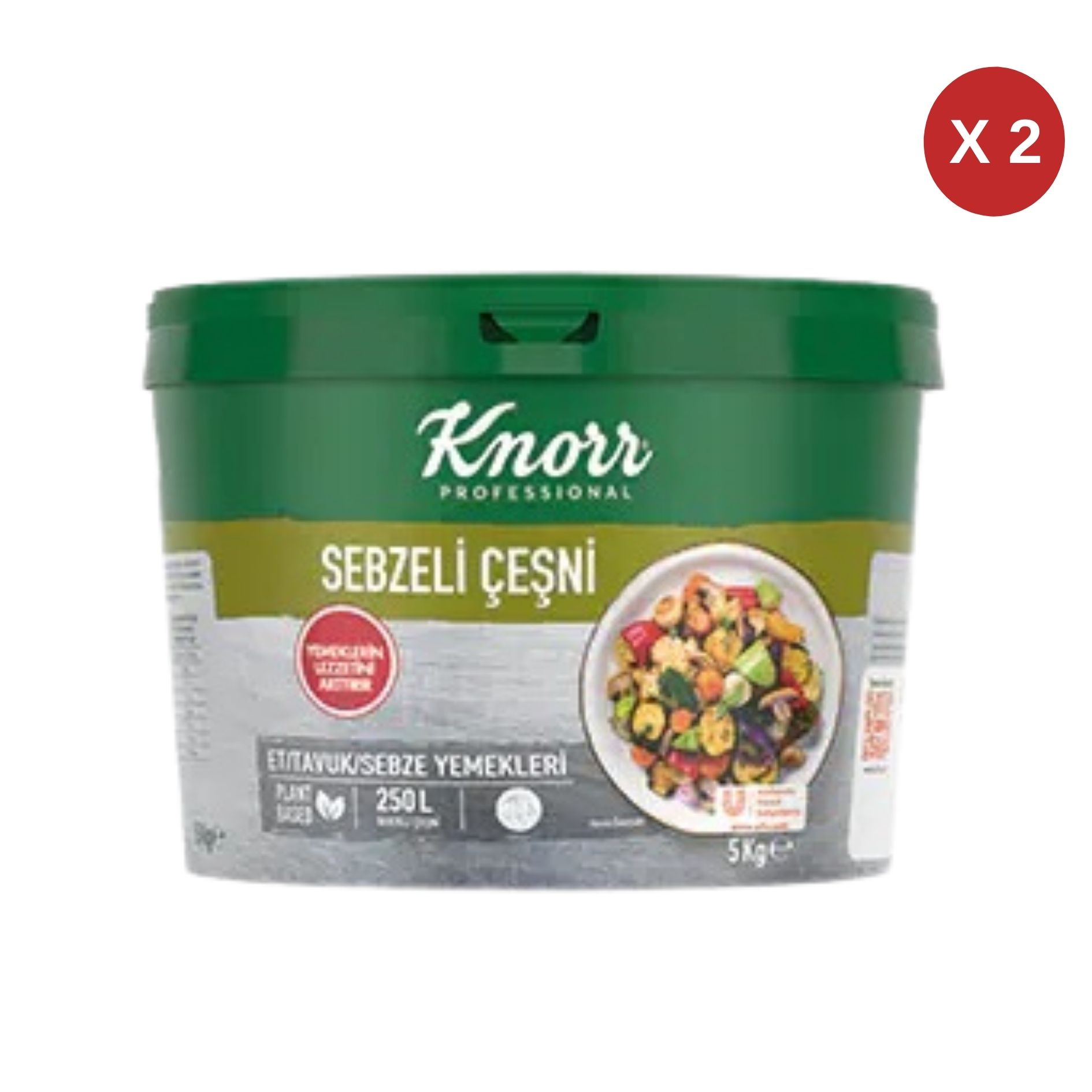 KNOR 5KG SEBZELI CESNI (2 ADET)