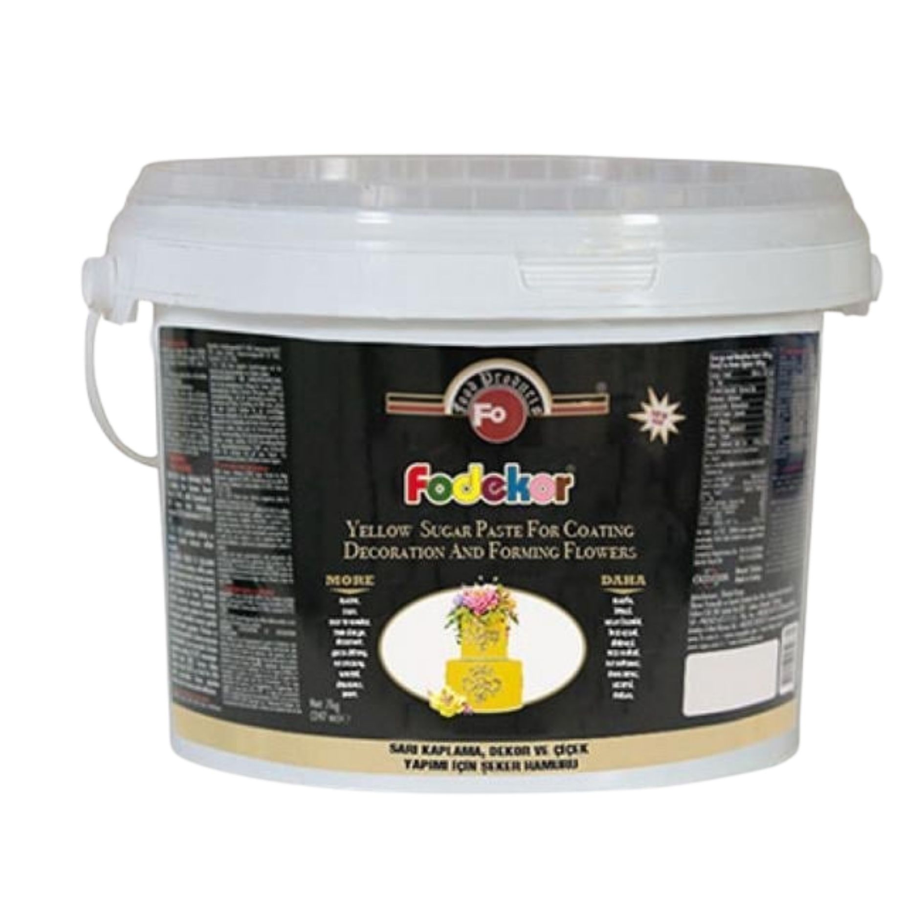 FO 2,5KG SARI DEK.KAP. SEKER HAMUR